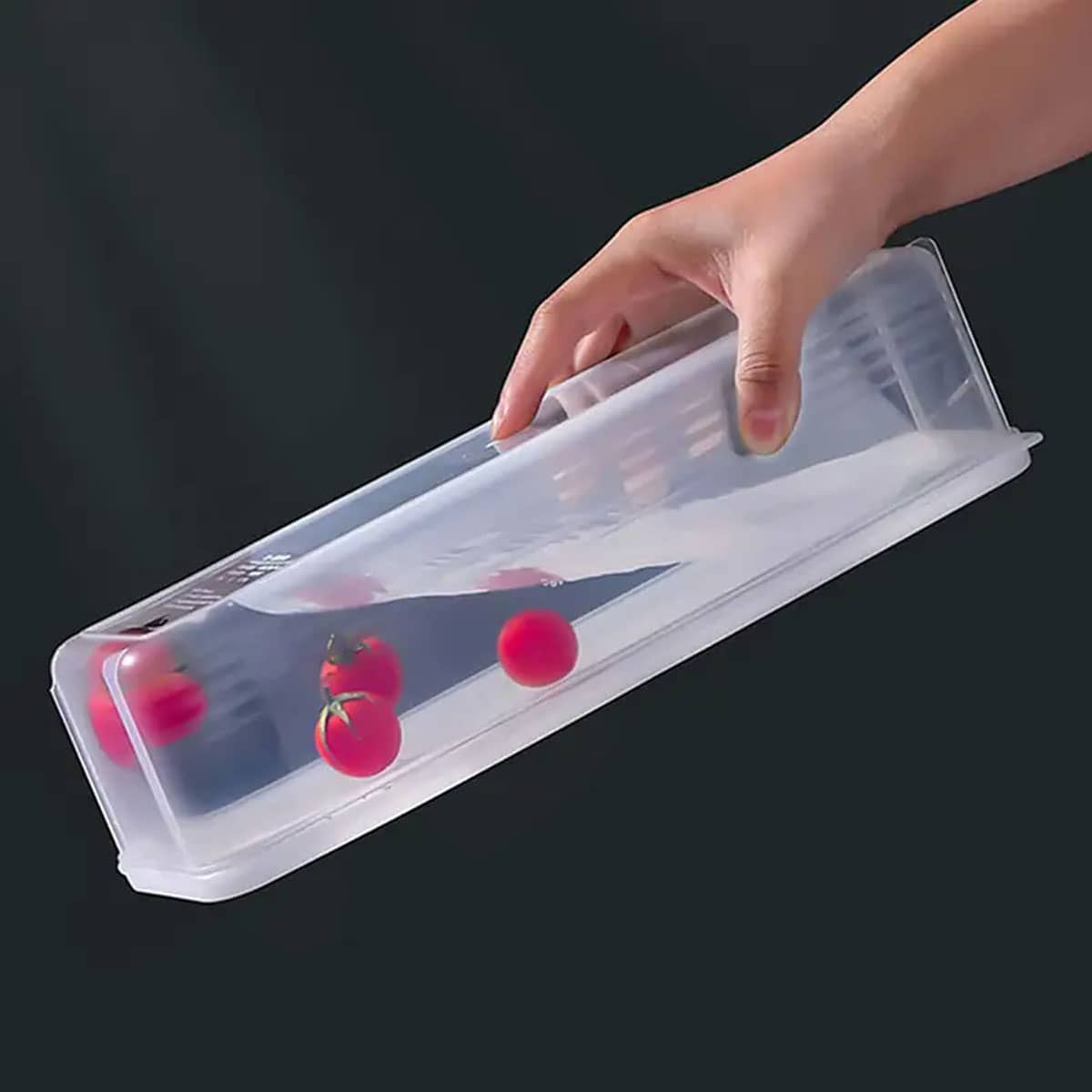 صندوق تخزين بلاستيكي شفاف، علب - مراجعة Food Storage For Refrigerator وسعره